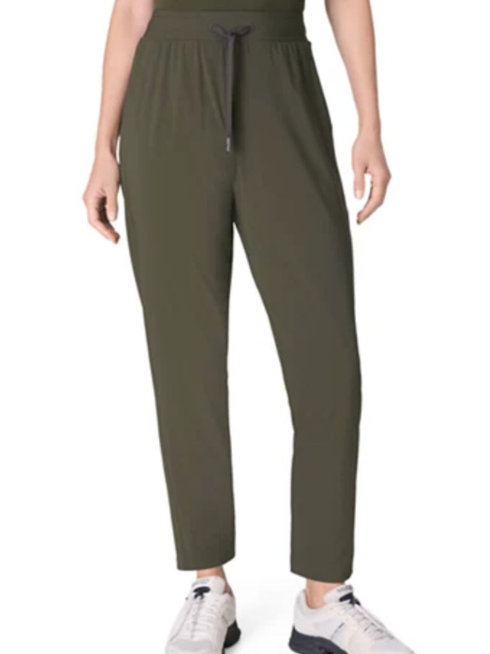 NWT Sweaty Betty 25" Explorer Pants in Nori Green
